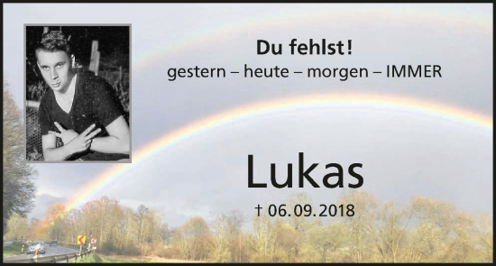 Anzeige von Lukas Marschel von MGO