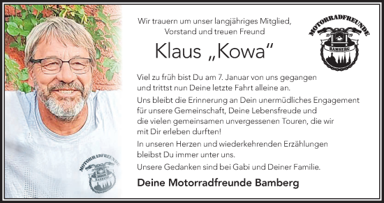 Anzeige von Klaus  von MGO