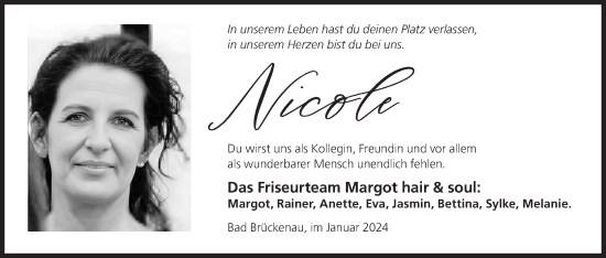Anzeige von Nicole  von MGO