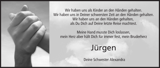 Anzeige von Jürgen Geier von MGO