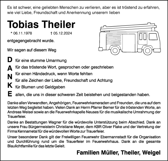 Anzeige von Tobias Theiler von MGO