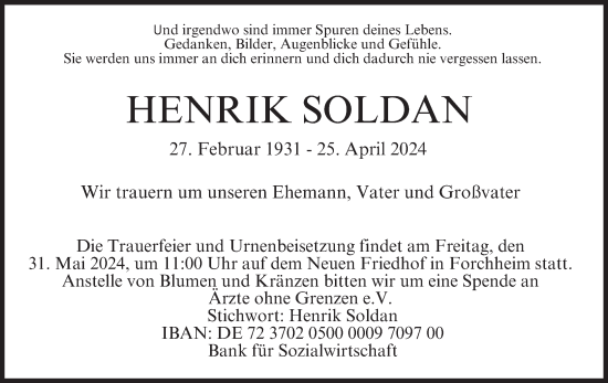 Anzeige von Henrik Soldan von MGO