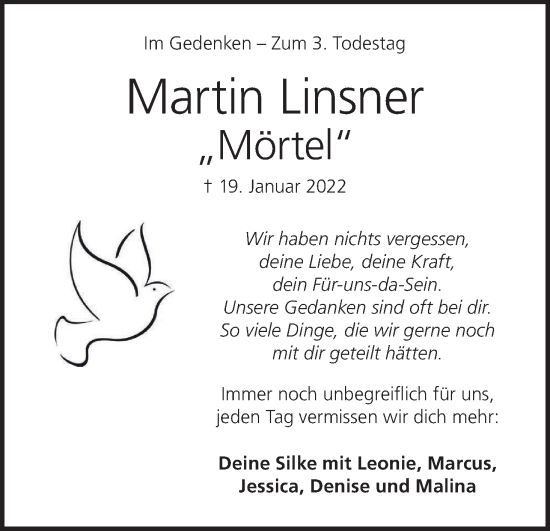 Anzeige von Martin  Linsner von MGO
