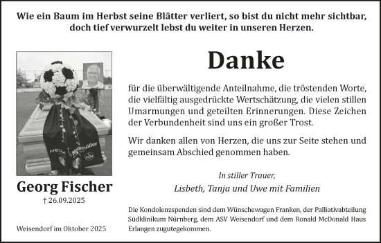 Anzeige von Georg Fischer von MGO Anzeige von Georg Fischer von MGO