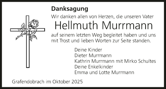 Anzeige von Hellmuth Murrmann von MGO