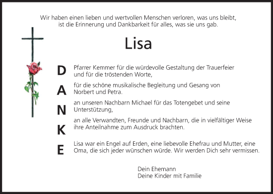 Anzeige von Elisabetha Thomä von MGO Anzeige von Elisabetha Thomä von MGO