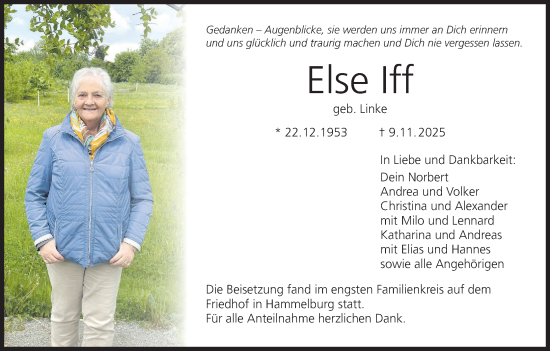 Anzeige von Else Iff von MGO