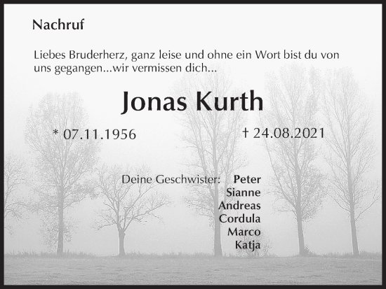 Anzeige von Jonas Kurth von MGO