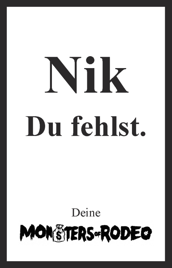 Anzeige von Nik  von MGO