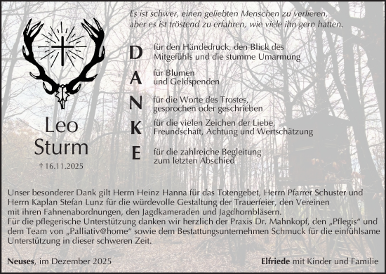 Anzeige von Leo Sturm von MGO