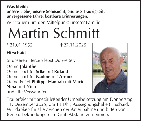 Anzeige von Martin Schmitt von MGO