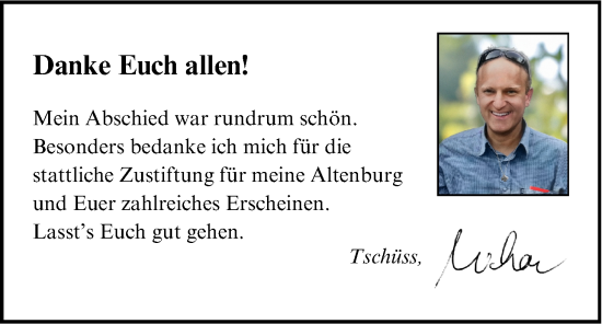Anzeige von Michael Bosch von MGO
