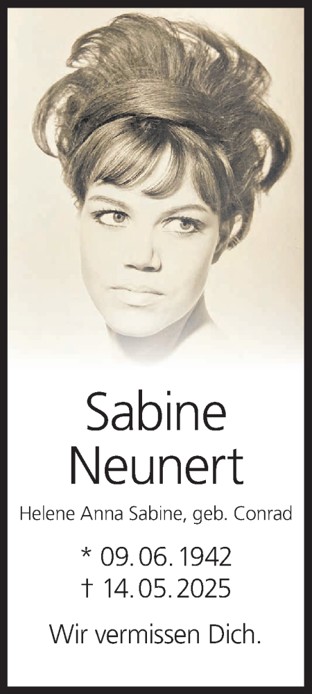 Anzeige von Sabine Neunert von MGO