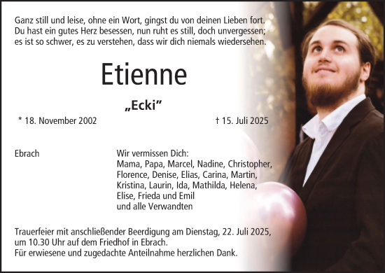 Anzeige von Etienne  von MGO