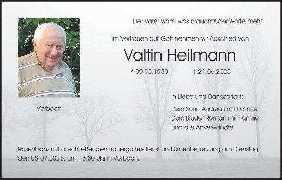 Anzeige von Valtin Hellmann von MGO