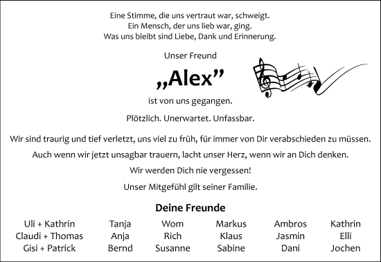 Anzeige von Alex  von MGO