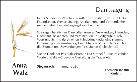 Anzeige von Anna Walz von MGO