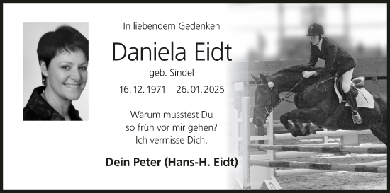 Anzeige von Daniela Eidt von MGO