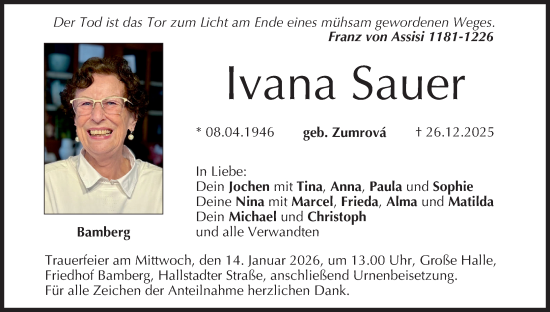 Anzeige von Ivana Sauer von MGO