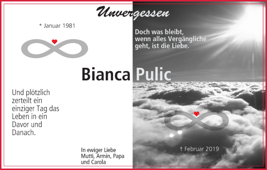 Anzeige von Bianca Pulic von MGO