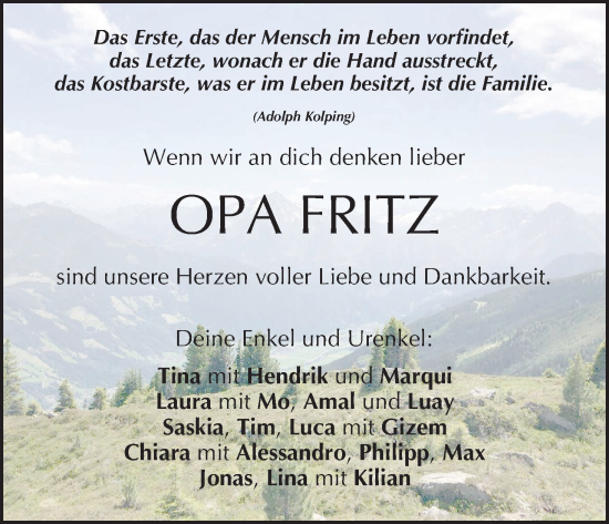 Anzeige von Fritz  von MGO