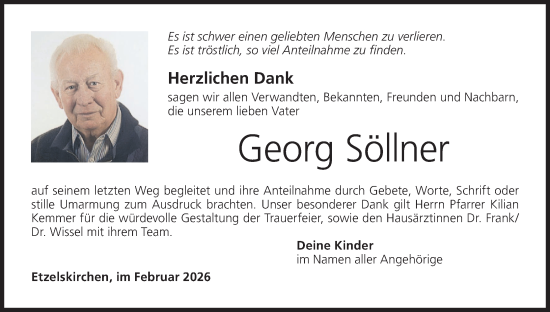 Anzeige von Georg Söllner von MGO