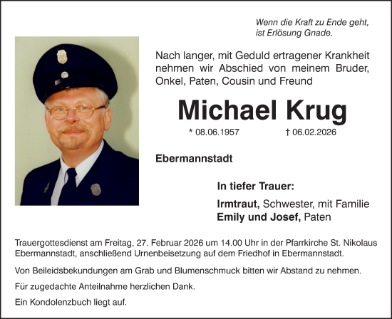 Anzeige von Michael Krug von MGO