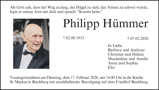 Anzeige von Philipp Hümmer von MGO