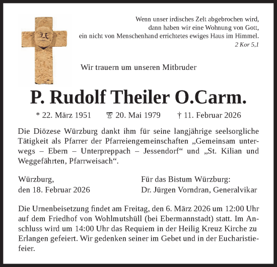 Anzeige von Rudolf Theiler von MGO