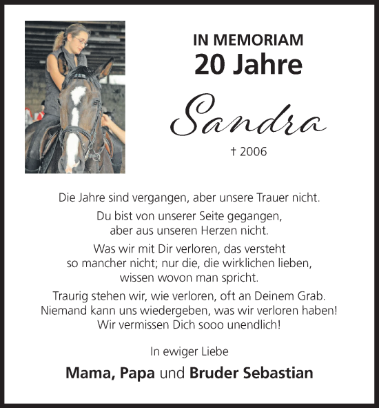 Anzeige von Sandra  von MGO