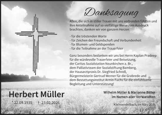 Anzeige von Wilhelm Müller von MGO