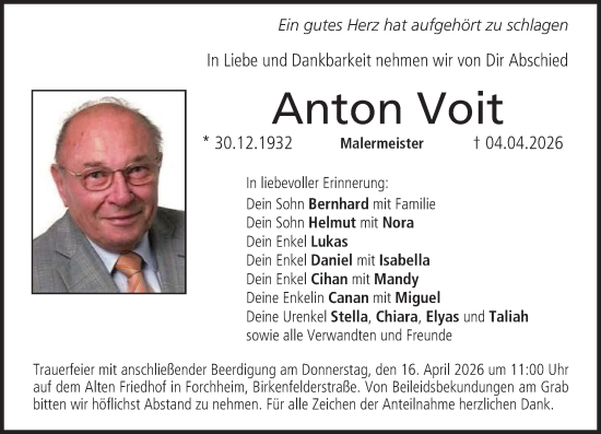 Anzeige von Anton Voit von MGO