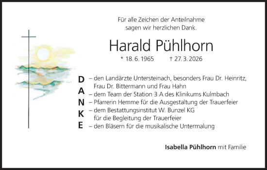Anzeige von Harald Pühlhorn von MGO