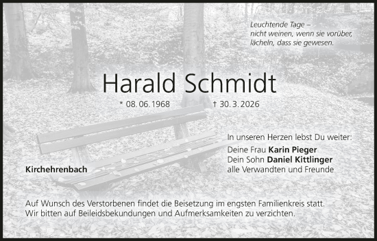 Anzeige von Harald Schmidt von MGO