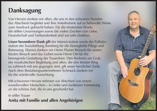 Anzeige von in Erinnerung von MGO