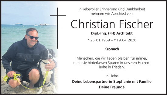 Anzeige von Christian Fischer von MGO