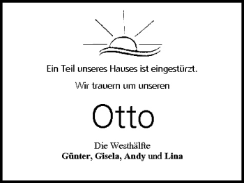 Anzeige von Otto  von MGO