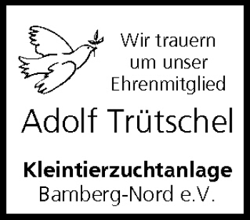 Anzeige von Adolf Trütschel von MGO