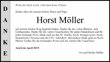 Anzeige von Horst Möller von MGO