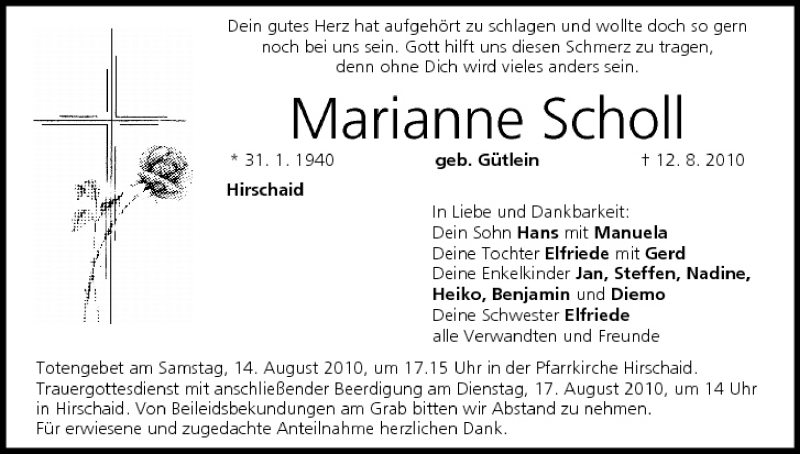 Marianne scholl deals