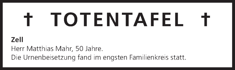  Traueranzeige für Totentafel vom 31.10.2013 vom 31.10.2013 aus MGO