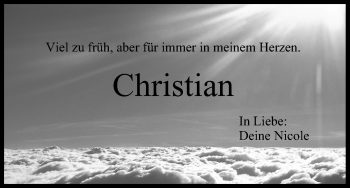 Anzeige von Christian  von MGO