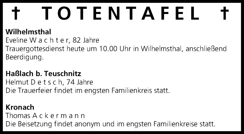  Traueranzeige für Totentafel vom 28.12.2013 vom 28.12.2013 aus MGO
