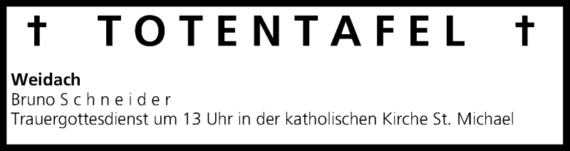  Traueranzeige für Totentafel vom 30.01.2014 vom 30.01.2014 aus MGO