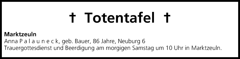  Traueranzeige für Totentafel vom 28.03.2014 vom 28.03.2014 aus MGO