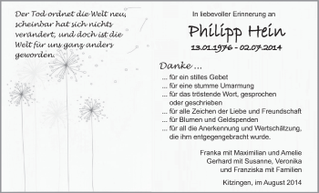 Anzeige von Philipp Hein von MGO
