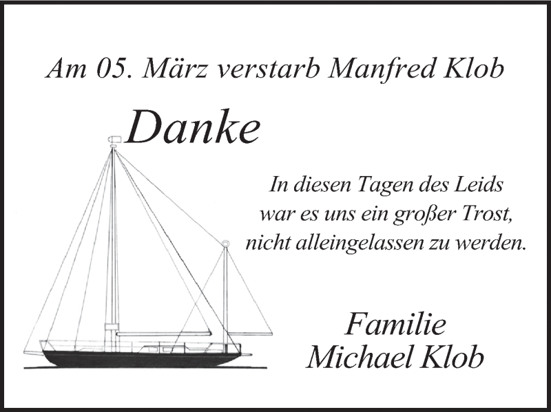  Traueranzeige für Manfred Kolb vom 21.03.2015 aus MGO