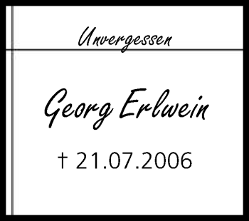 Anzeige von Georg Erlwein von MGO
