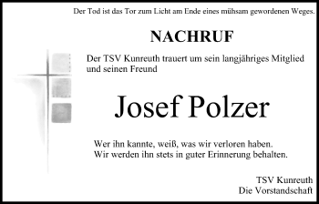 Anzeige von Josef Polzer von MGO