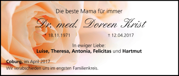 Anzeige von Doreen Krist von MGO